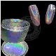  Laser Rainbow Holo Flakes Holographic Eyeshadow Pigments