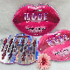  Ss201 Customized Organic Flower Nude Kiss Proof Glitter Liquid Matte Private Label Lipstick Waterproof Have Stock