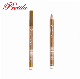  Wooden Cosmetic Pencil for Eyeliner with Color Plastic Cap