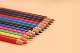  12PCS Plastic Color Pencil in Round Shape with Sharpened End