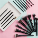  Hot Sale Synthetic Hair 20PCS Cosmetic Brush Makeup Brush Set with Fold Pouch