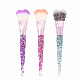 Glitter Handle Powder Brush Plastic Handle Makeup Brush
