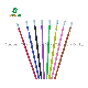  Ouwen ISO13485 CE FDA Certificates Disposable Dental Micro Brush for Make up or Dental Use