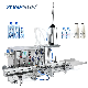  Zonesun Four Heads Automatic Water Soybean Milk Juice Cooking Oil Nursing Solution Toner Makeup Remover Shampoo Hand Sanitizer Detergent Ink Liquid Filling Mach