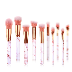  Hot Popular 10PCS Marble Makeup Brushes Cosmetics Kit Pincel De Maquiagem