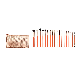  Professional Makeup Brush Kit with Wood Handle