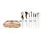  2019 New Makeup Brush Kit Wood Handle Goat Hair Synthetic Hair with Makeup Bag