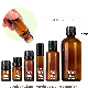  Customized Anti-Wrinkle Glass Bottle Fragrance Hair Growth Essential Hemp Oil Extraction with MSDS