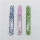  OEM Design Colorful and Fashion Tempered Glass Crystal Nail Files NF7072