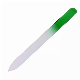  Glass Nail File in Case,Glass Nail Shiner,Nano Glass Nail Files,Crystal Nail Shine Buffer Polisher,Glass Fingernail File for Professional Manicure Nail Care,Exp
