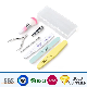  Wholesale Personalized Custom Logo EVA Buffer Block Metal Crystal Glass Nail Art Tool Set Cosmetic Nail Care Clipper Buffer File Disposable Nail File