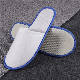 Disposable Slipper with Blue Strip for Hotel Room