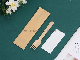 Compostable One-Time Birch Wood Salad Fork of Hotel Amenities