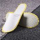  Disposable Slipper with Yellow Strip for Hotel Room
