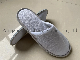 China Factory Coral Fabric White Bulk High Quality Luxury Hotel Slippers Custom Logo manufacturer