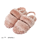  Wholesale Custom Winter Blank Lndoor House Woman Girl Man Lady Cute Eco EVA Fur Slipper for Home/House/Hotel