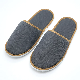  Environmentally Friendly Cheap Disposable Non-Woven Fabric Aqua Blue Hotel Supplies Guest Slippers