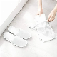  12 Pairs Disposable Non-Slip Closed Toe Slippers for Hotels and Spas, Womens Us Size 12, Mens Size 11 (White)