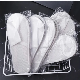  Disposable SPA Slippers Non Slip Closed Toe Hotel Slippers Fluffy Disposable House Slippers White Disposable Slippers Unisex Guest Slippers Shoes for Men Women