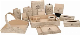  Shining Guest Room Amenities Set with Leatherette and Faux Leather Accessories