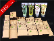  Disposable Hot Sale Eco Hotel Amenities Set with Kraft Paper Package