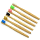  Hotel Supply Biodegradable Eco Bamboo Toothbrush