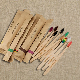  Customized Logo CE Certificate Soft Wool Reusable Biodegradable Hotel Bamboo Toothbrush