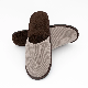 Luxury Hotel Supplies Customize Logo Coral Fleece Slipper