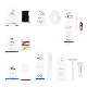  Custom Disposable Amenity Kit Eco-Friendly Biodegradable PLA Hotel Amenities