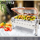  Other Hotel Banquet Wedding Chaffet Watmrmer Warmers 9L Chauff Catering Cheffers Stainless Steel Rose Gold Lid with Show Window Food Chef Chafing Dish Buffet