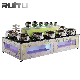  Big Modern LED Light Removable Buffet Stations Steam Hot Pot Stove Buffet Food Warmer Marble Top Dining Restaurant Hotel Catering Buffet Cabinet Dining Tables