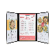  Clear A4 Menu Cover/Booklet 3 Page 6 View Transparent Restaurant Menu Holder