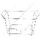  1/2 Half Size Chafer Stand Party Food Warmer Chafing Dish Wire Rack Buffet Chafer Food Warmer Wire Frame