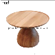  Catering Buffet Supplier Aabic Wooden High Tea Cake Stand Unique Cupcake Stand Round Oak Cake Stand Wood