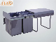 Kitchen Accessories Lightweight Waste Bin Recycle Hotel Outside Trash Can