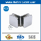  Luxury Hotel Use Branded Quality Glass Door Clip Accessories in Stainless Steel