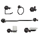 Black Classical Home Hotel Accessory Bath Room Set Bathroom Accessories
