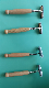  Biodegradable Natural Bamboo Razor Wooden Razor Replacement Head