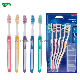  Personal Care Adult Plastic Toothbrush Reusable Supermarket Supply Medium Bristles