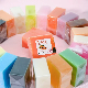  Cosmetic Disposable Colorful Bath Soap Supplier Square Shape Whitening Bath Soap for Hotel