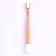  Disposable Bamboo Tooth Brush Biodegradable Soft Bristles Bristle Toothbrush for Hotel