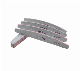  Half Moon Zebra EVA PS Board Sand Paper Manicure Nail File Nail Tools
