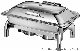Stainless Steel Induction Chafing Dish with Glass Soft-Close Lid