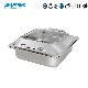  Heavybao Buffet Equipment Stainless Steel Luxury Square Chafing Dish with Glass Window
