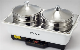  Electric Chafing Dish Soup Warmer Steam Pot Hotel Restaurant Commerce Kitchen Equipment