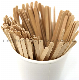  Biodegradable Disposable Wooden Beverage Mixer Stirrers with Round Ends