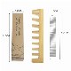 Natural Bamboo Comb Disposable Hotel Wooden Comb manufacturer