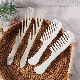 Multiple Styles Custom Reuse Personalized Biodegradable Wheat Straw Comb Eco Friendly Wheat Straw Hotel Hair Comb manufacturer