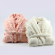 Red Velvet Bath Robe with Hotel Amenities for Hotel Room