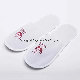 Custom Logo White Non-Woven Disposable Hotel Slipper